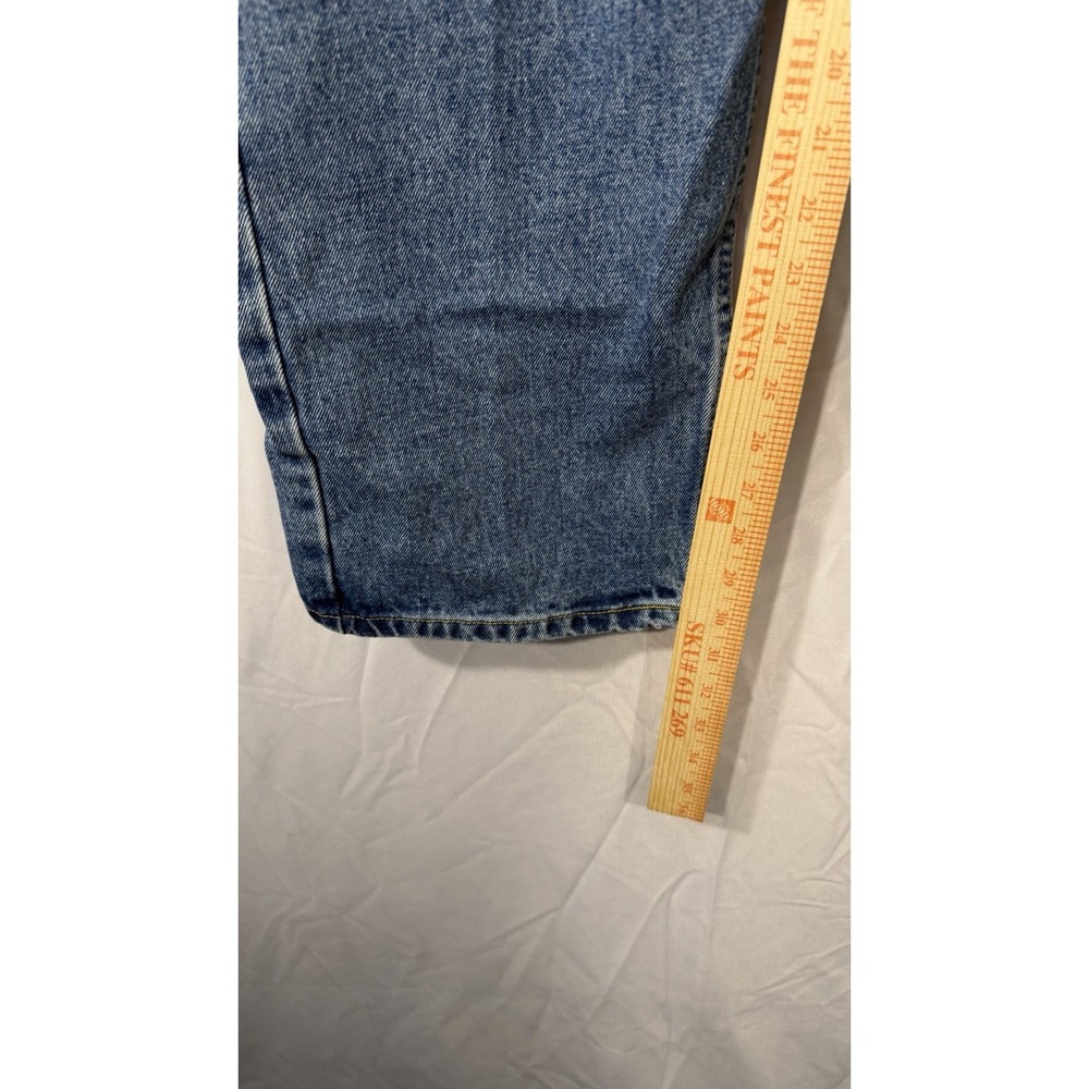 ralph lauren RL Medium Wash Blue Jeans True Size 36x30 Baggy Fit Denim Pants - Picture 6 of 13